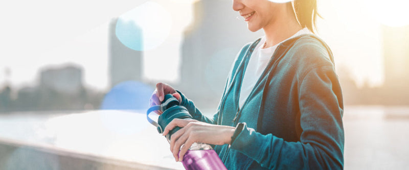 woman-leverage-bottle